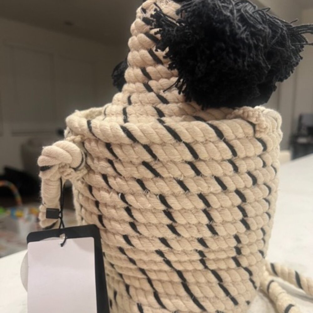 Zara Rope Bucket Crossbody Bag